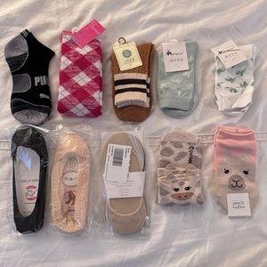 Variety socks, total 10 pairs